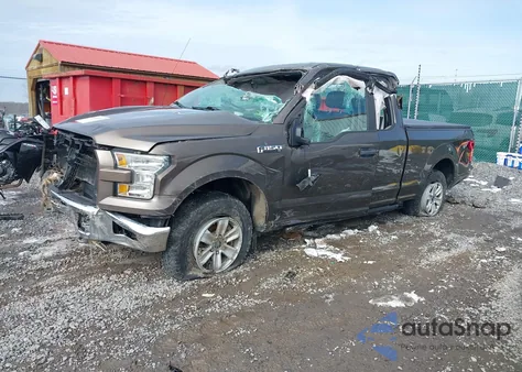 2016 Ford F-150 Xl из США, поврежденный, VIN 1FTEX1E81GFD36012